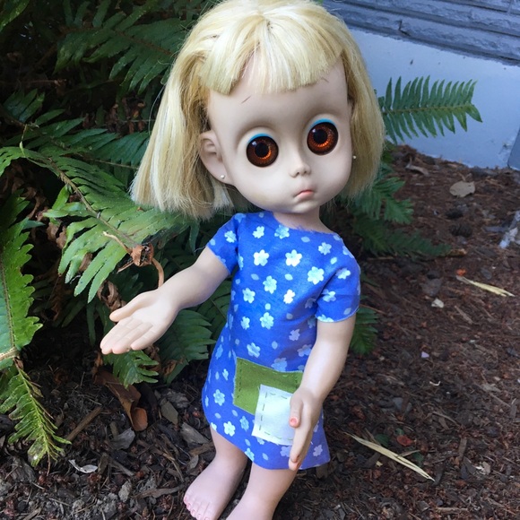 Rare Vintage 1965 Hasbro Little Miss No Name Doll - Picture 3 of 10